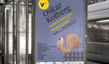 Oskar Kolberg, Scena w karczmie czyli powrót Janka, opera, plakat.