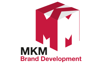 Znak firmy MKM Brand Development.